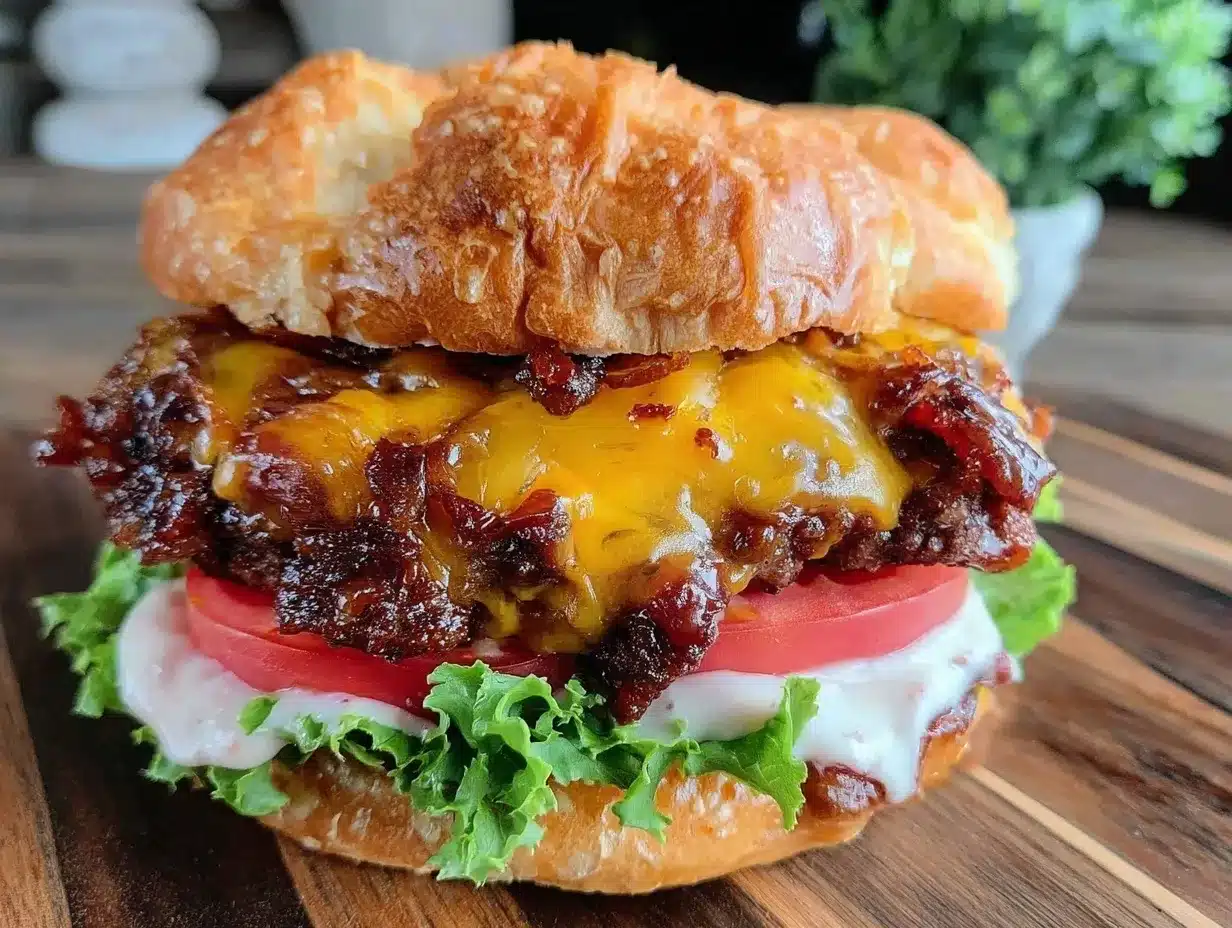juicy homemade smash burger preparation steps
