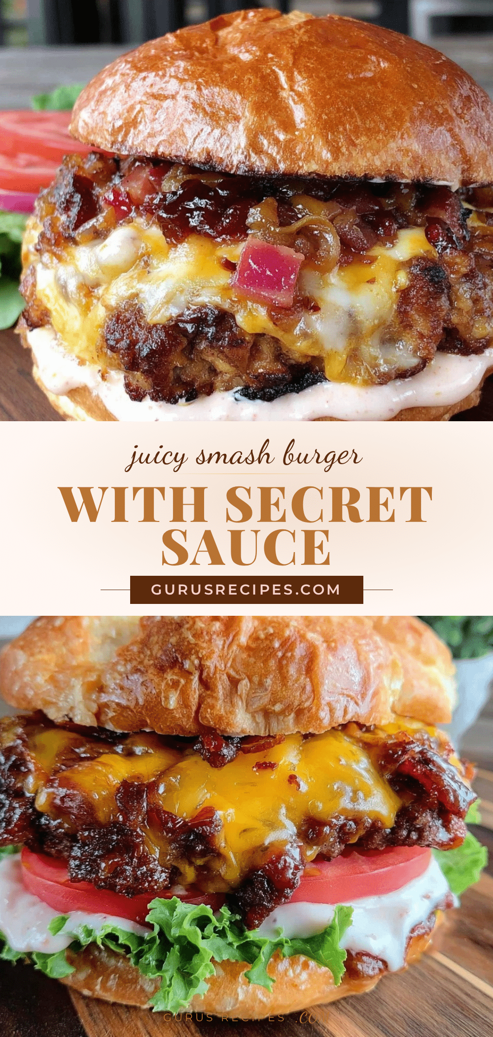 juicy homemade smash burger recipe