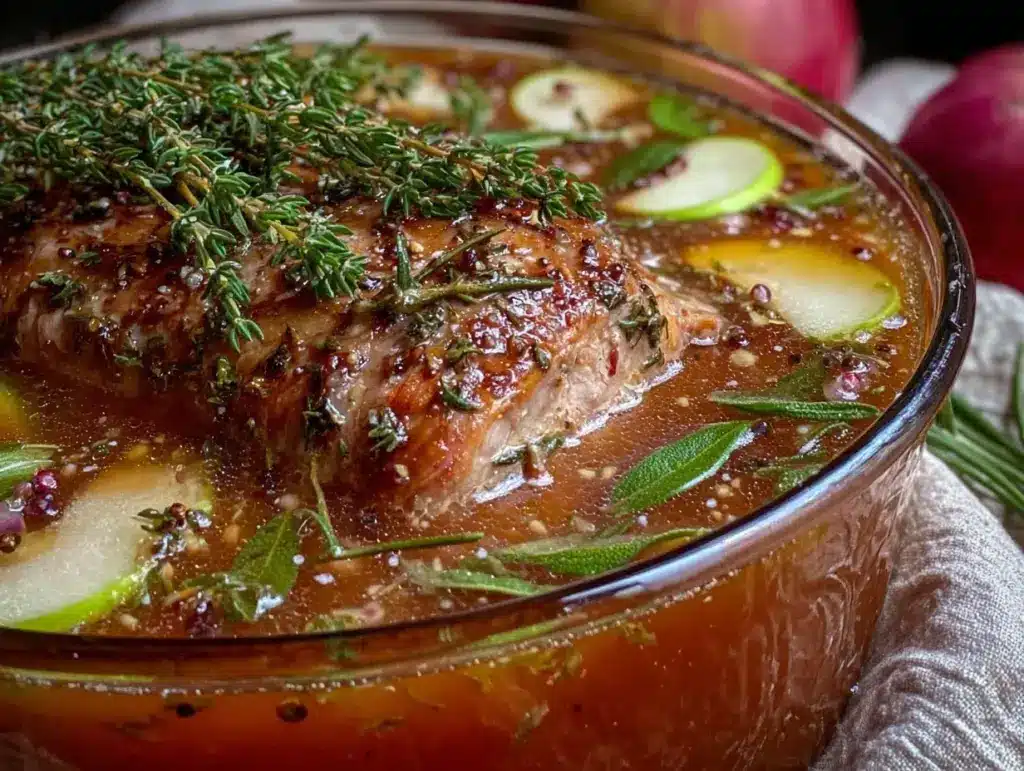 make-ahead turkey brine - featured image