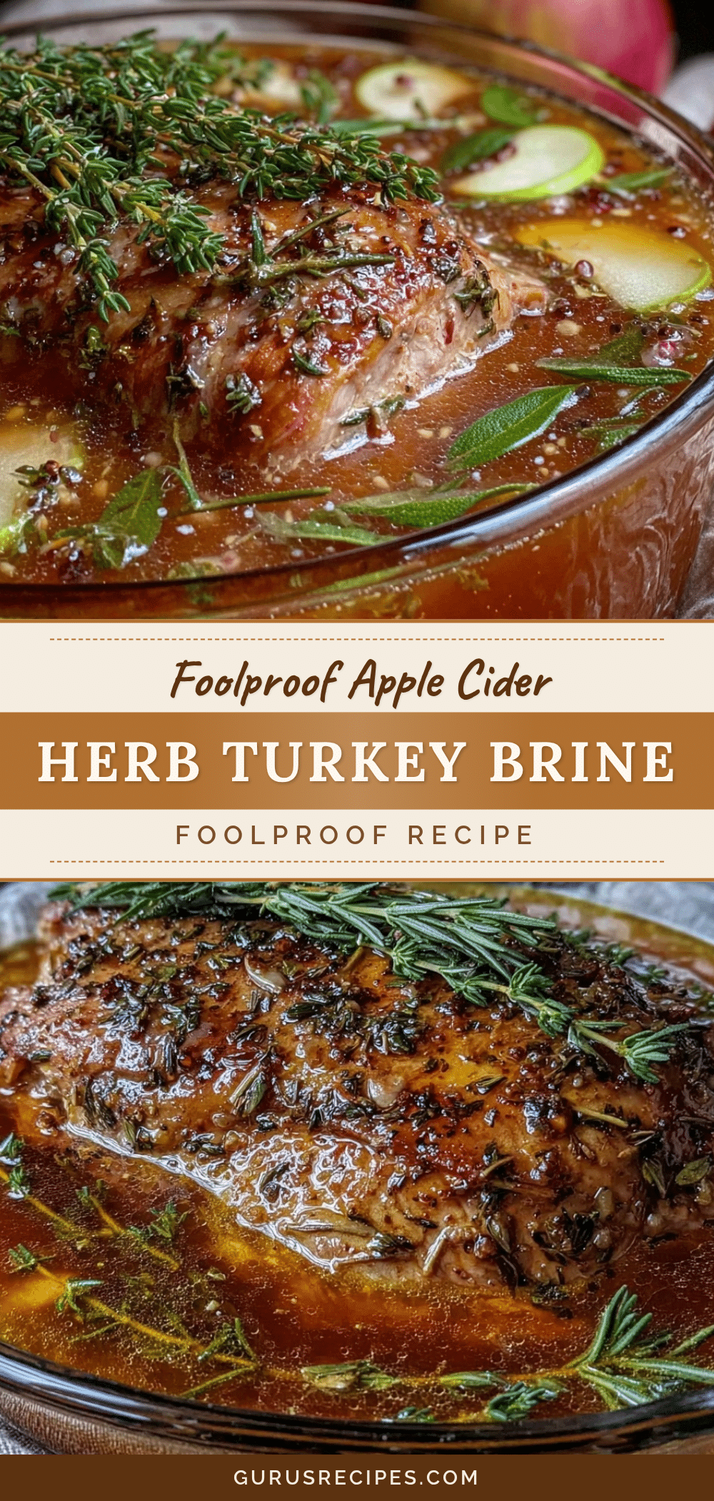 make-ahead turkey brine recipe
