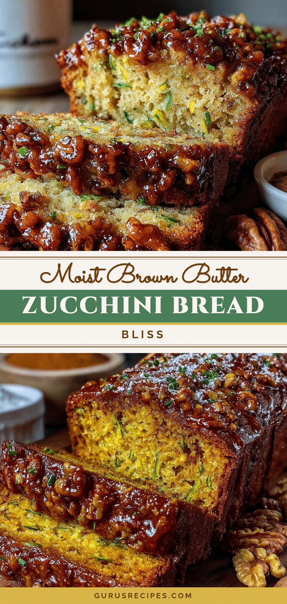 moist brown butter zucchini bread recipe