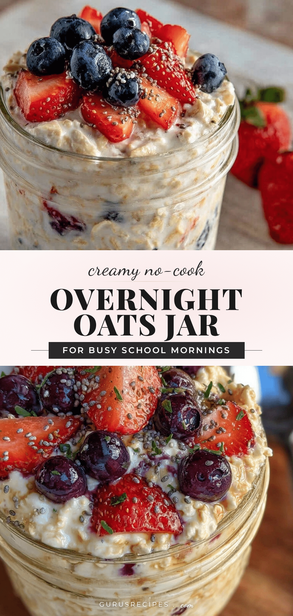 overnight oats mason jar recipe recipe