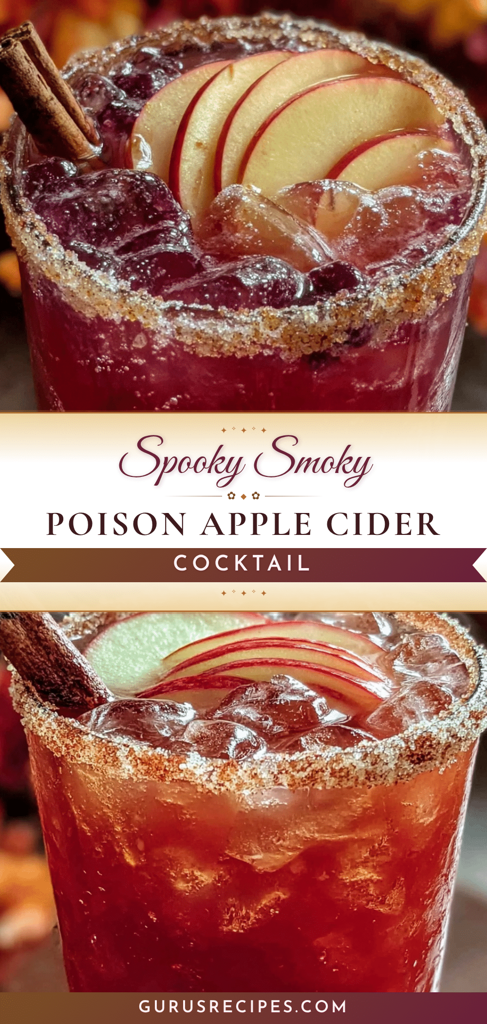 poison apple cider cocktail recipe