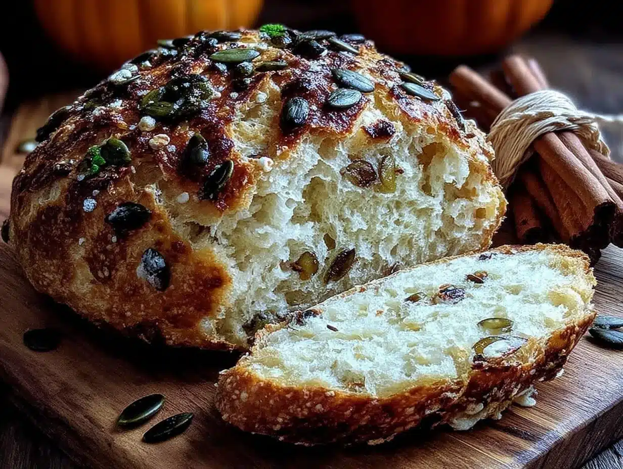 pumpkin sourdough bread preparation steps