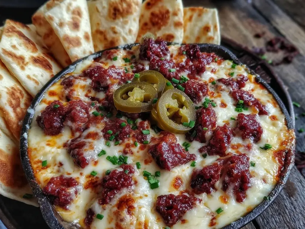 queso fundido dip - featured image