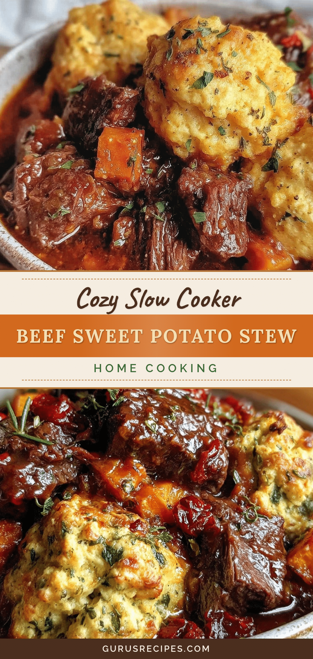 slow cooker beef and sweet potato stew recipe