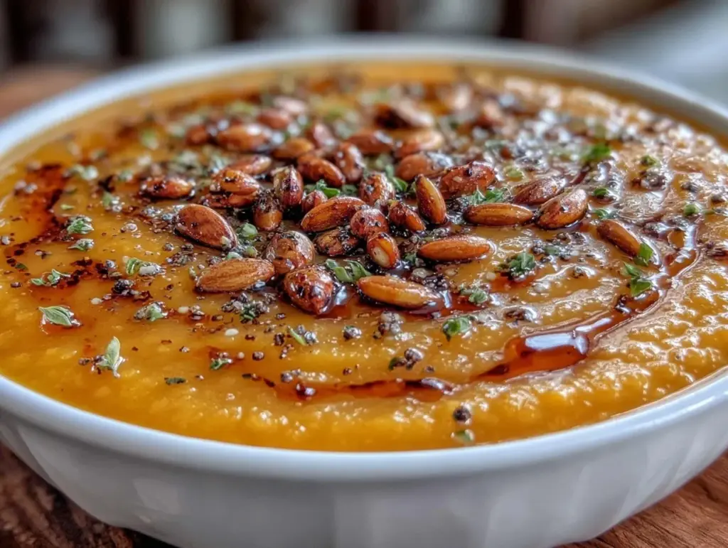slow cooker butternut squash soup - featured image