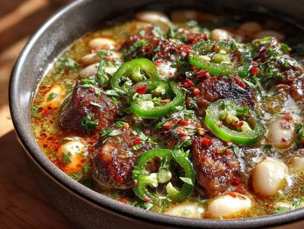 Slow Cooker Hatch Chile Verde Pork Stew - featured image