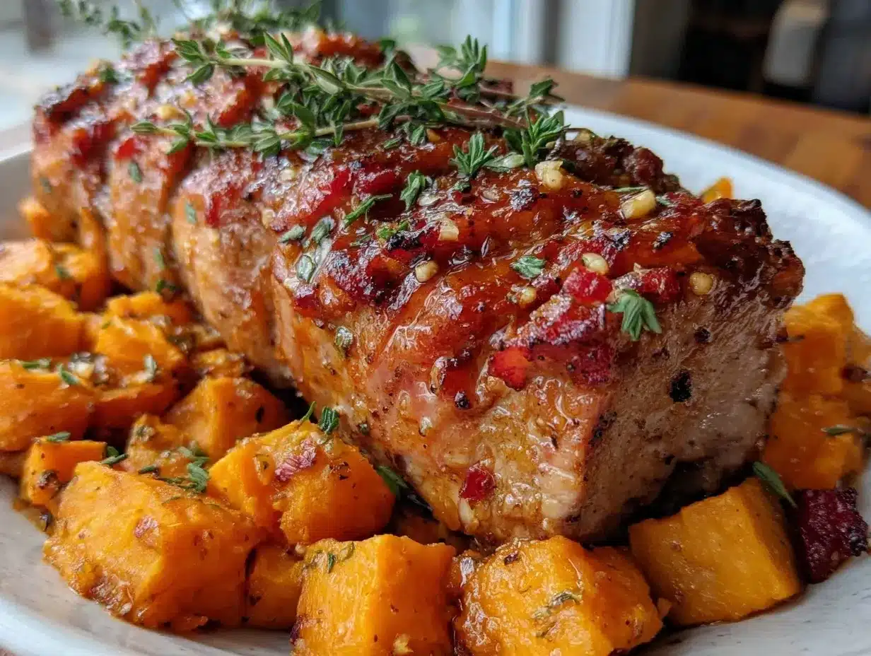 slow cooker honey garlic pork tenderloin preparation steps