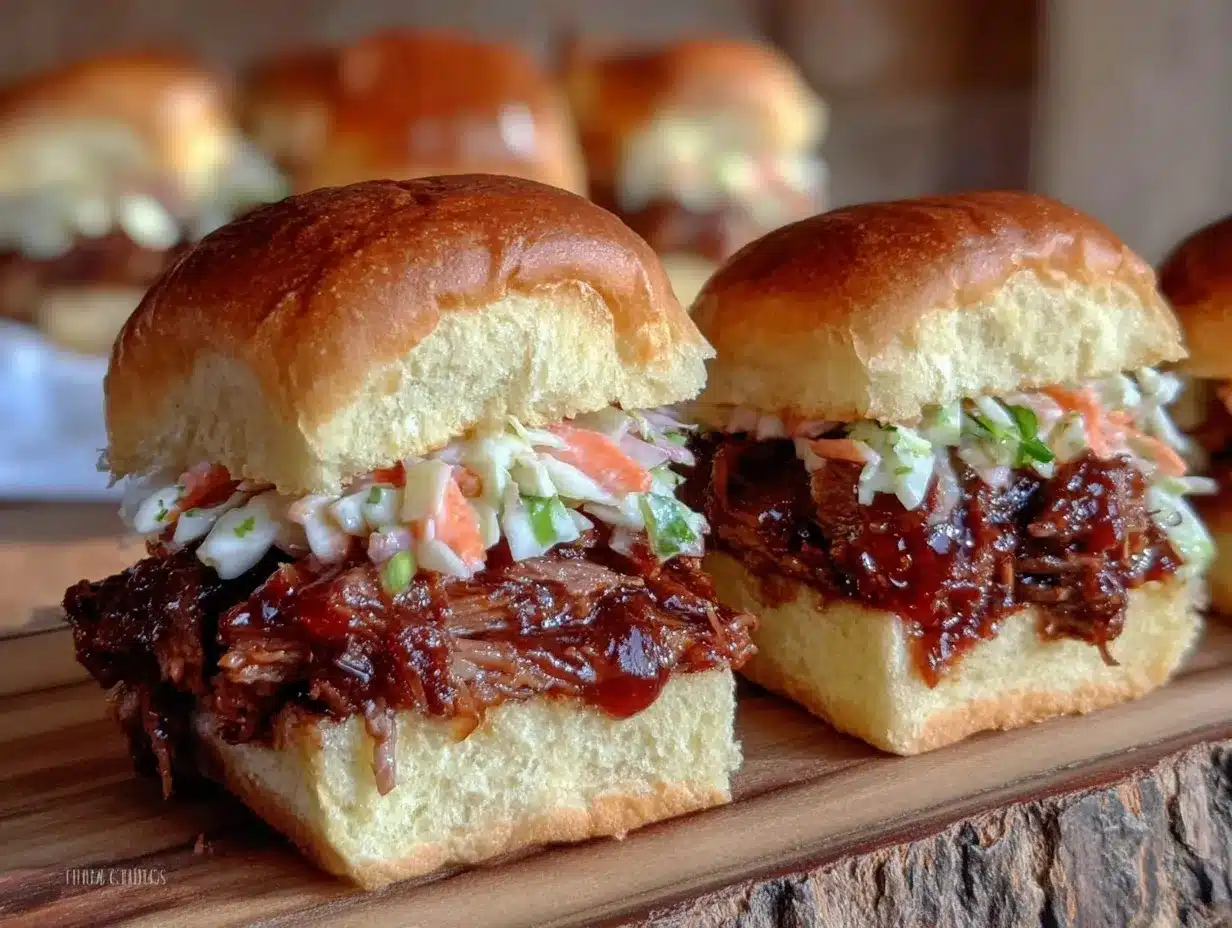 smoky chipotle bbq pulled pork sliders preparation steps