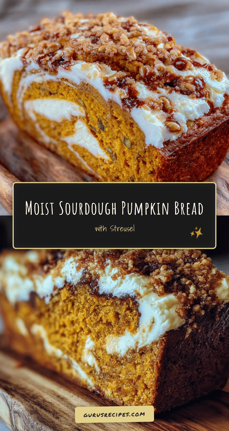 sourdough pumpkin bread recipe