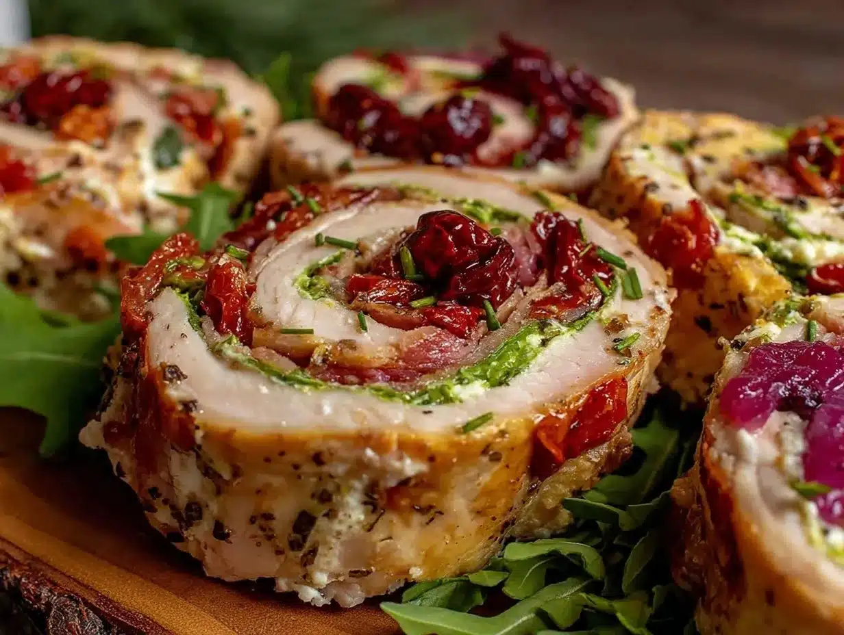 turkey pinwheel roll-ups preparation steps