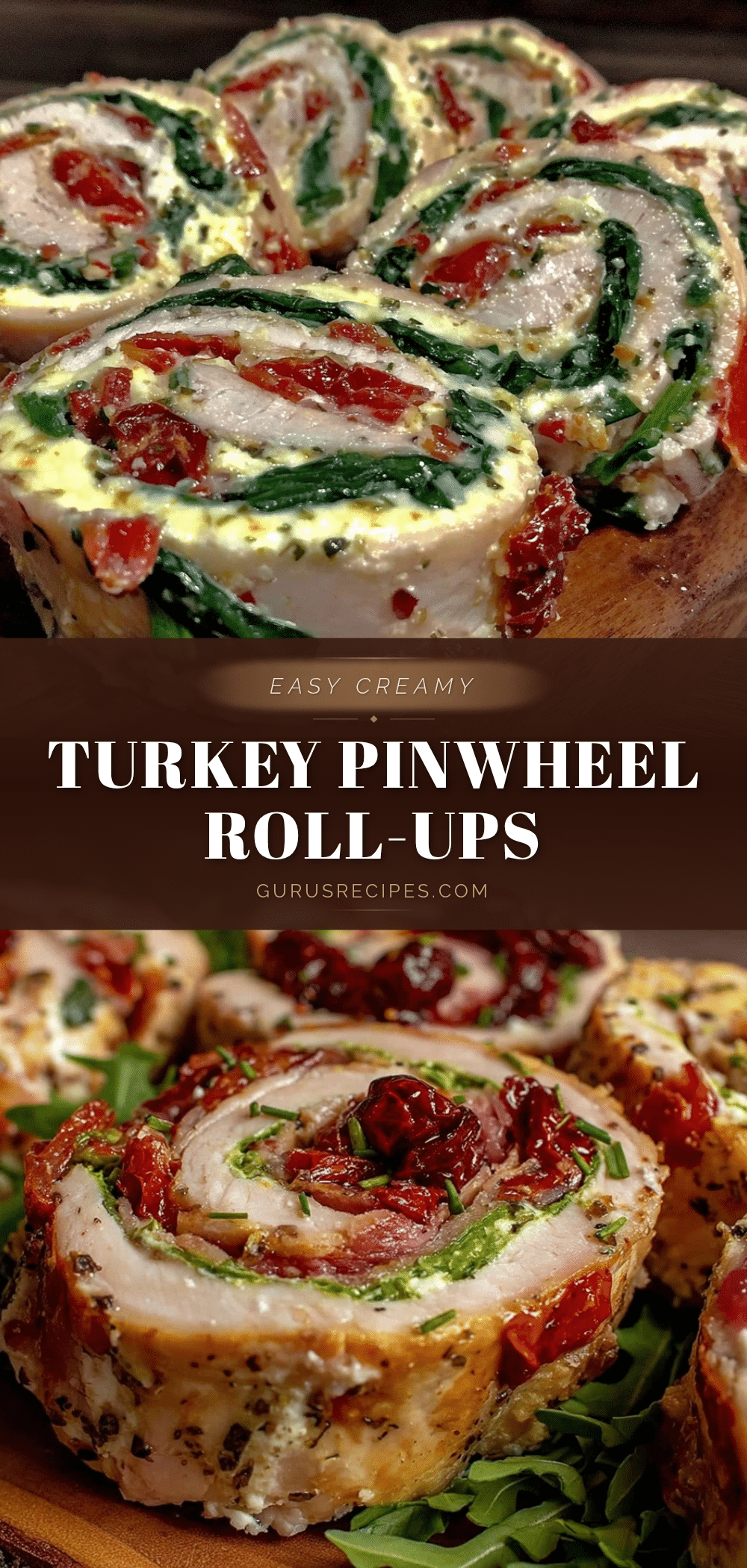 turkey pinwheel roll-ups recipe