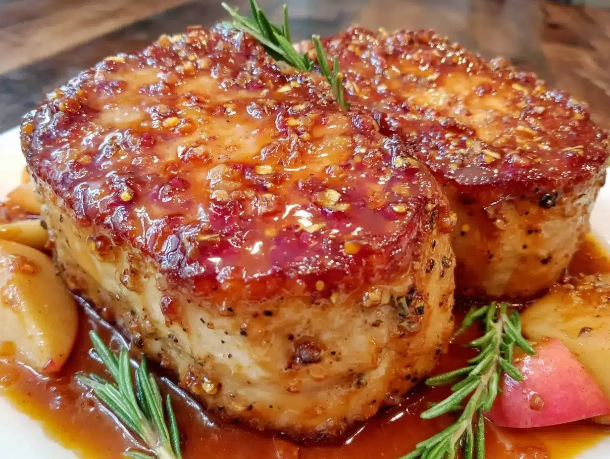 apple cider braised pork chops preparation steps