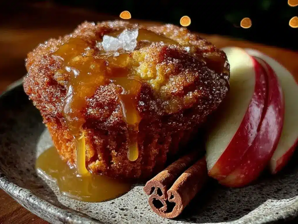 apple cider muffins - featured image