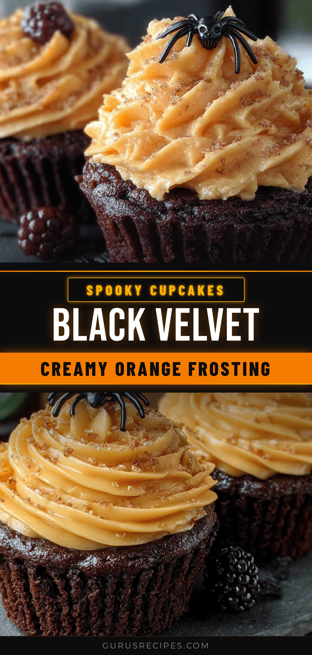 black velvet halloween cupcakes recipe