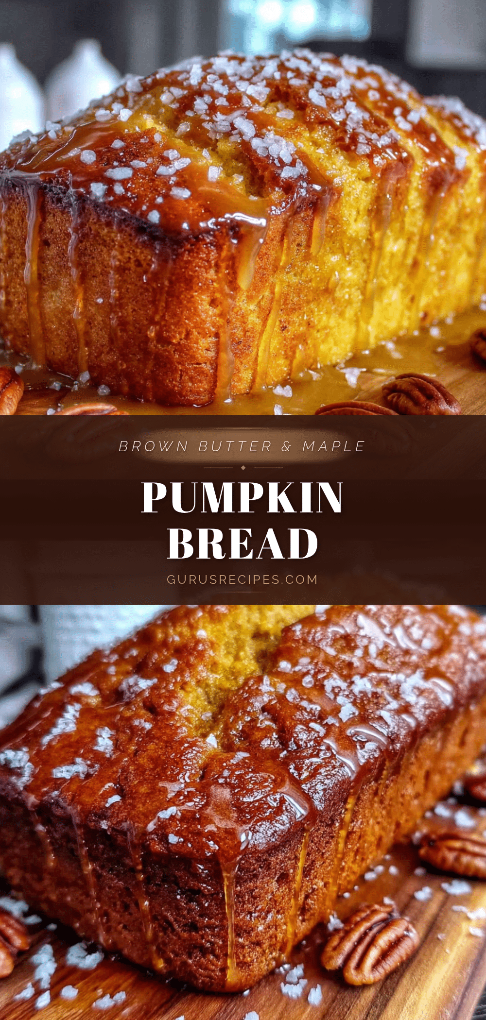 brown butter pumpkin bread recipe