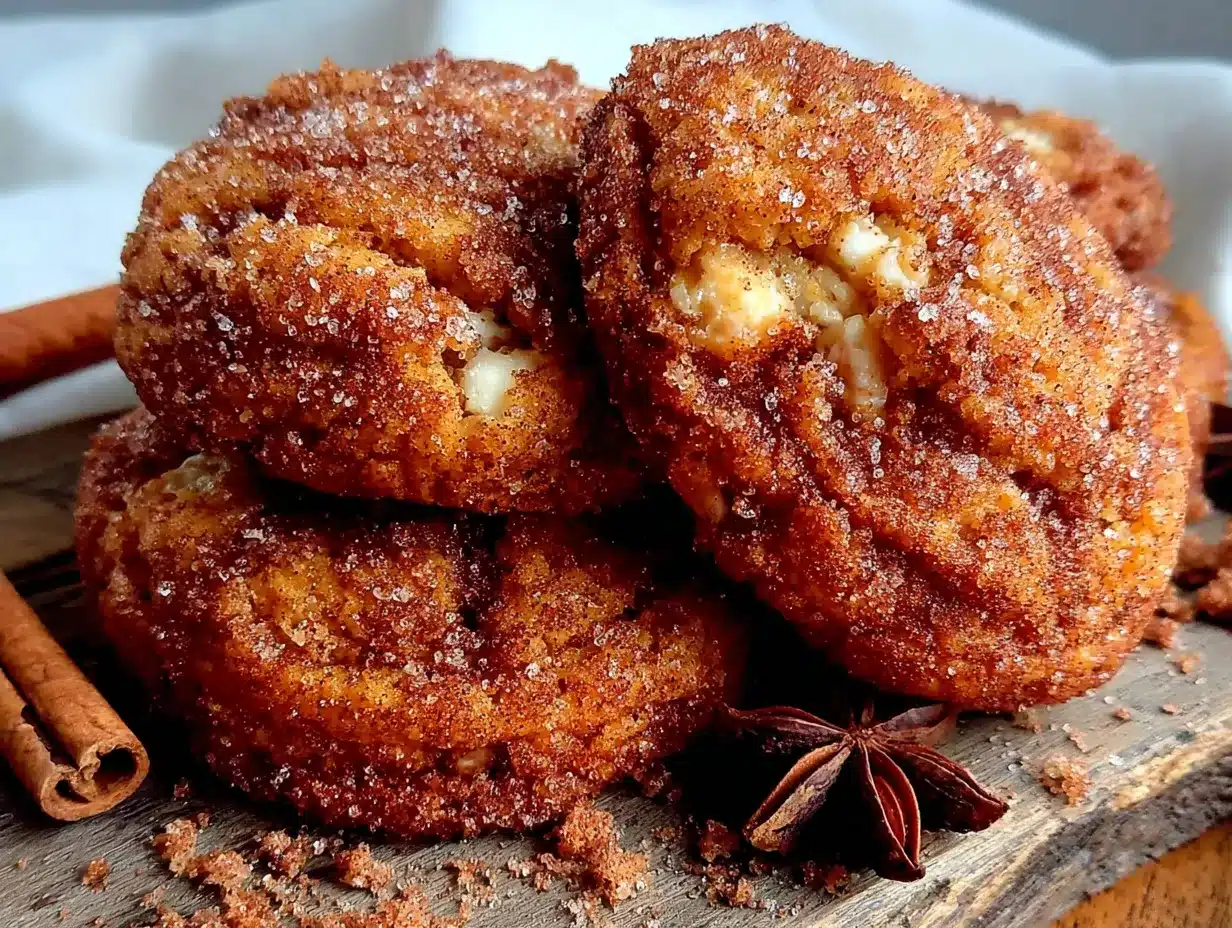 brown butter pumpkin snickerdoodle cookies preparation steps