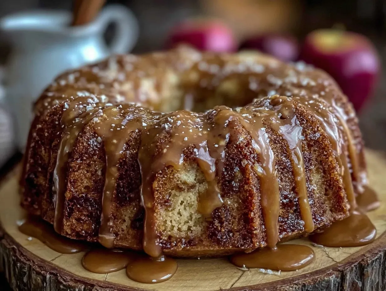 brown sugar apple bundt cake preparation steps