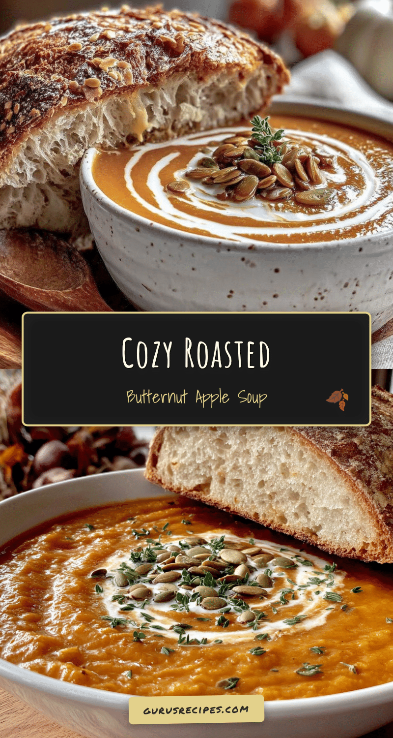 butternut squash and apple soup recipe