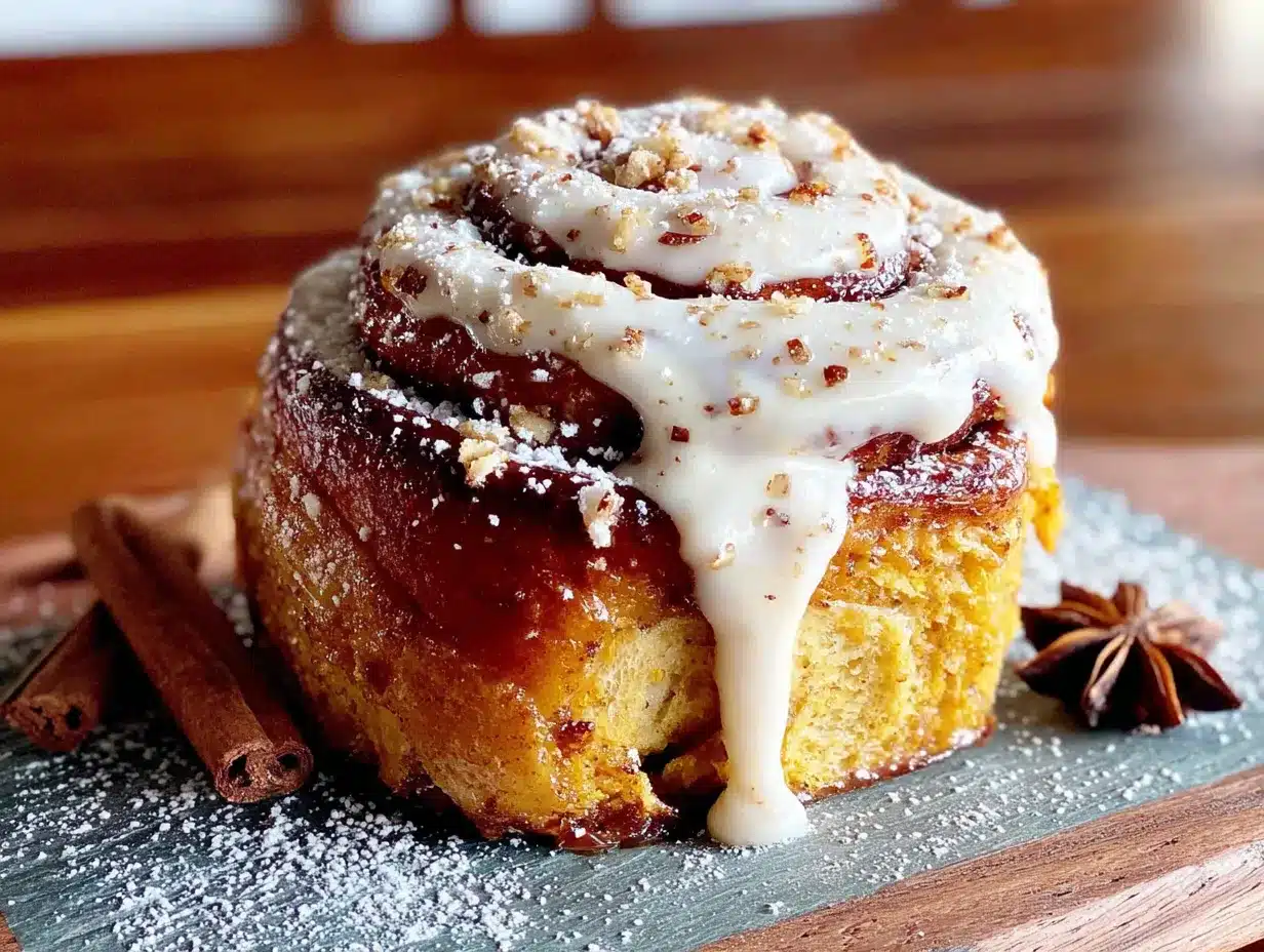 chai-spiced pumpkin cinnamon rolls preparation steps