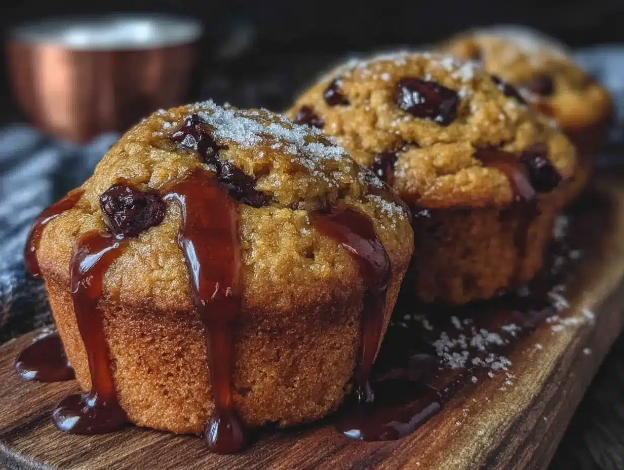 chocolate chip pumpkin muffins preparation steps