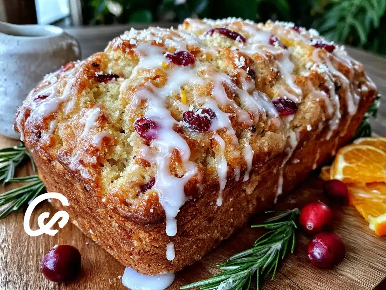 cranberry orange bread preparation steps