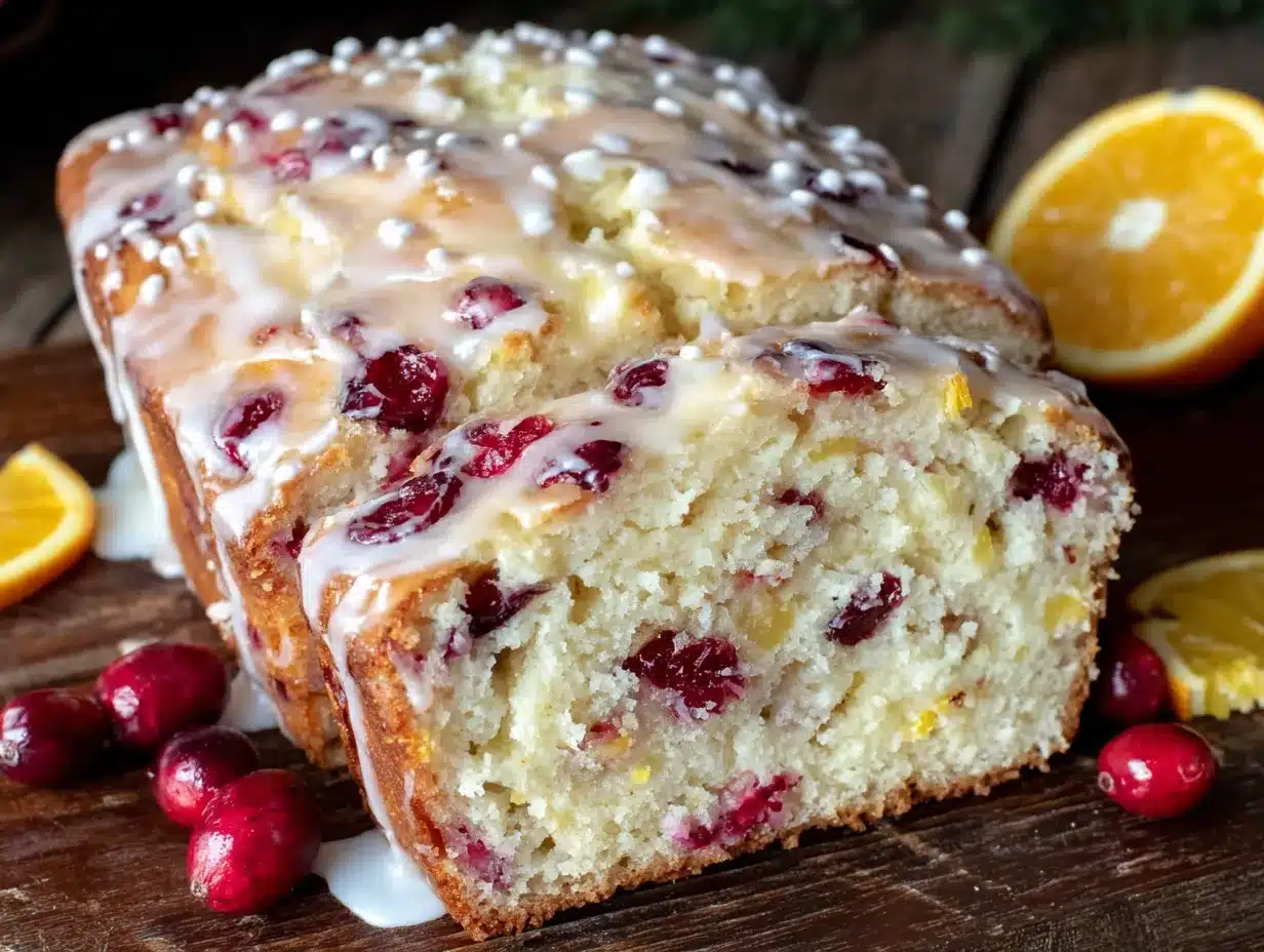 cranberry orange bread preparation steps