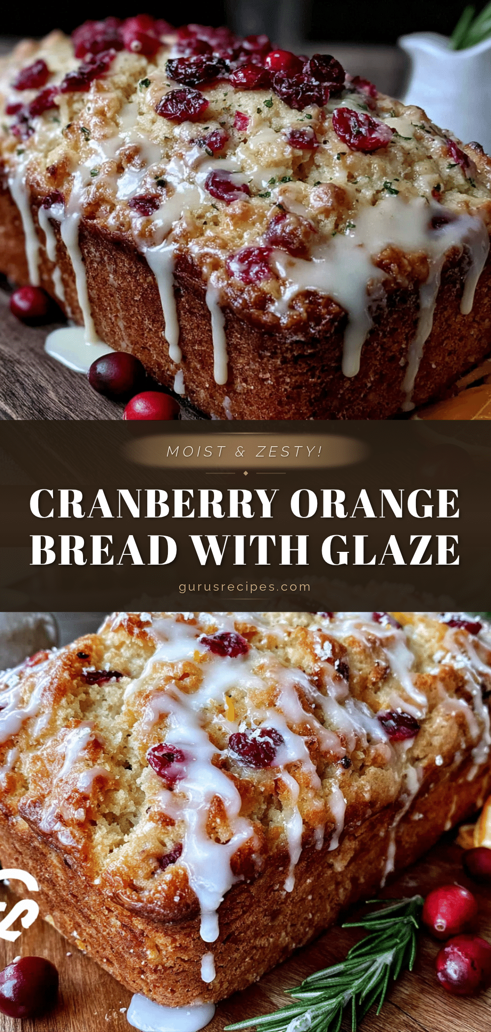cranberry orange bread recipe