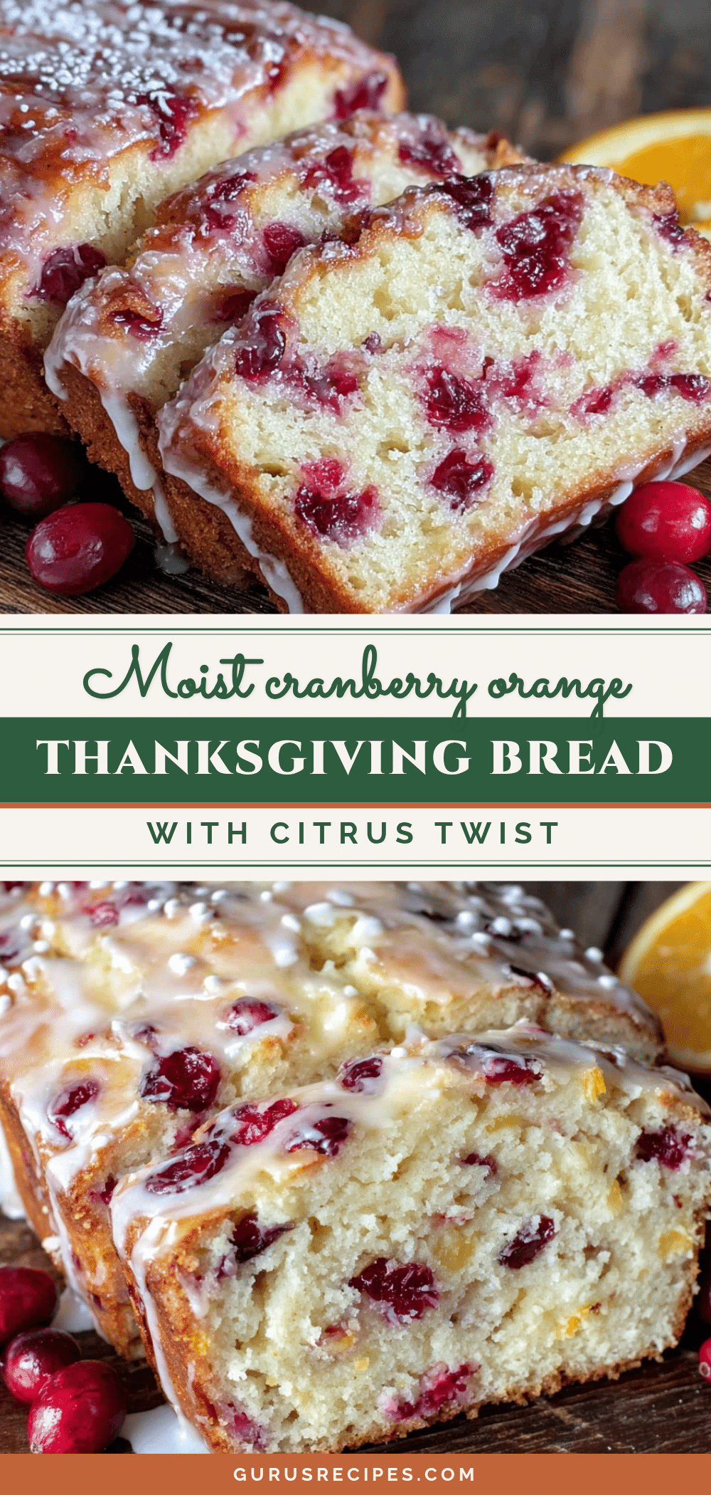 cranberry orange bread recipe