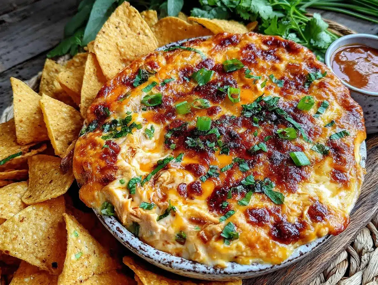 creamy buffalo chicken dip preparation steps