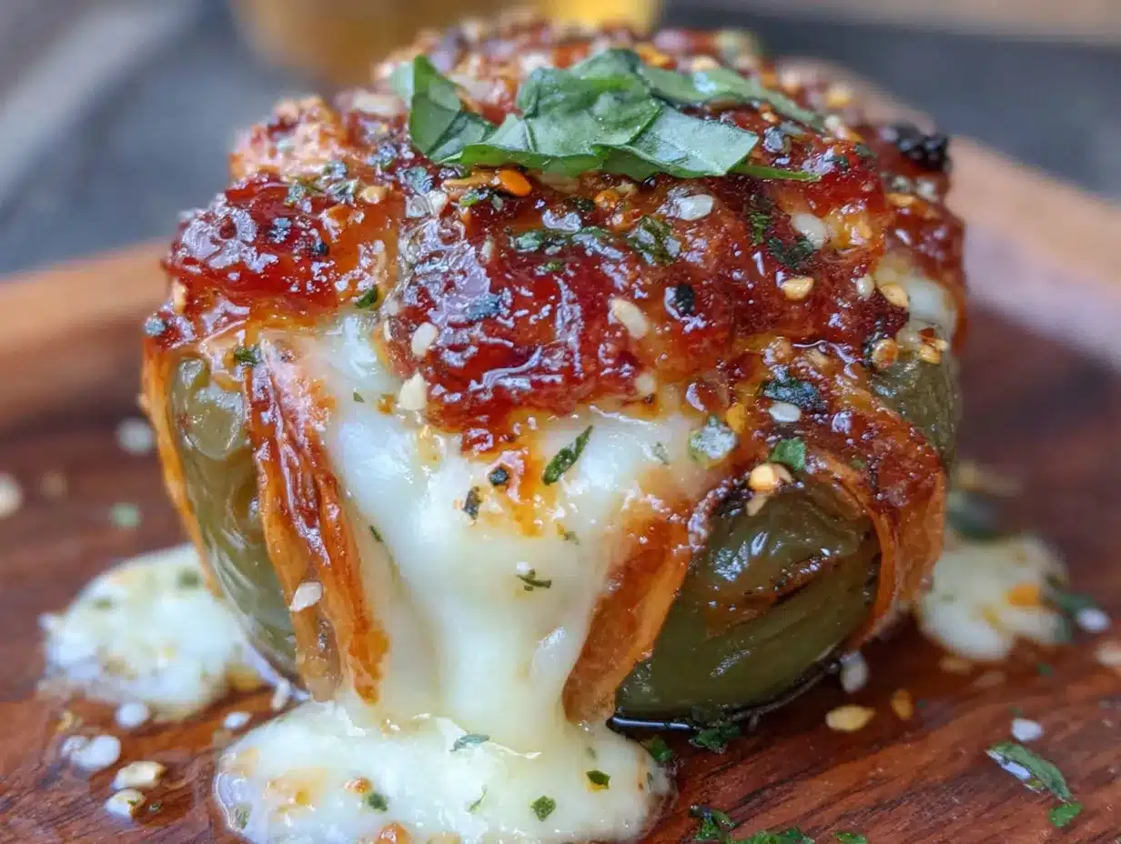creamy mummy stuffed peppers preparation steps
