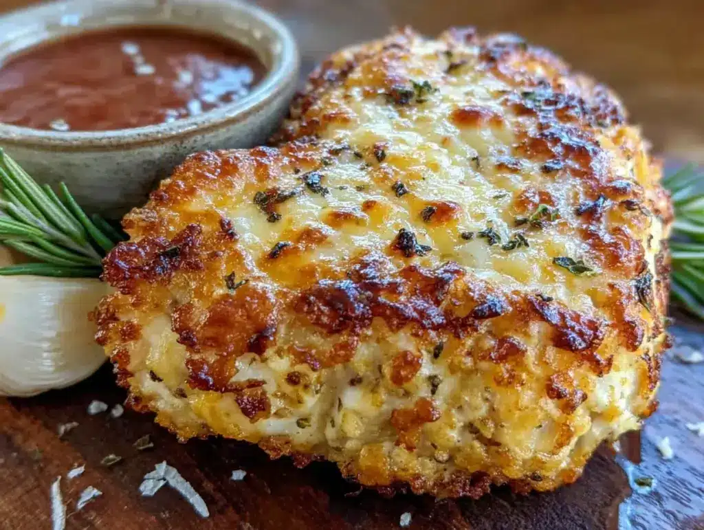 Crispy Air Fryer Parmesan Chicken Breast - featured image