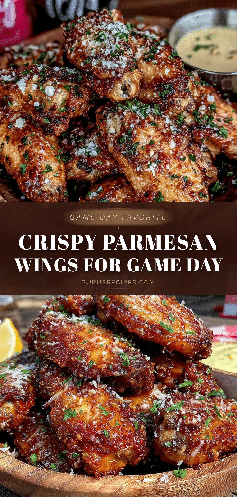 crispy baked parmesan chicken wings recipe