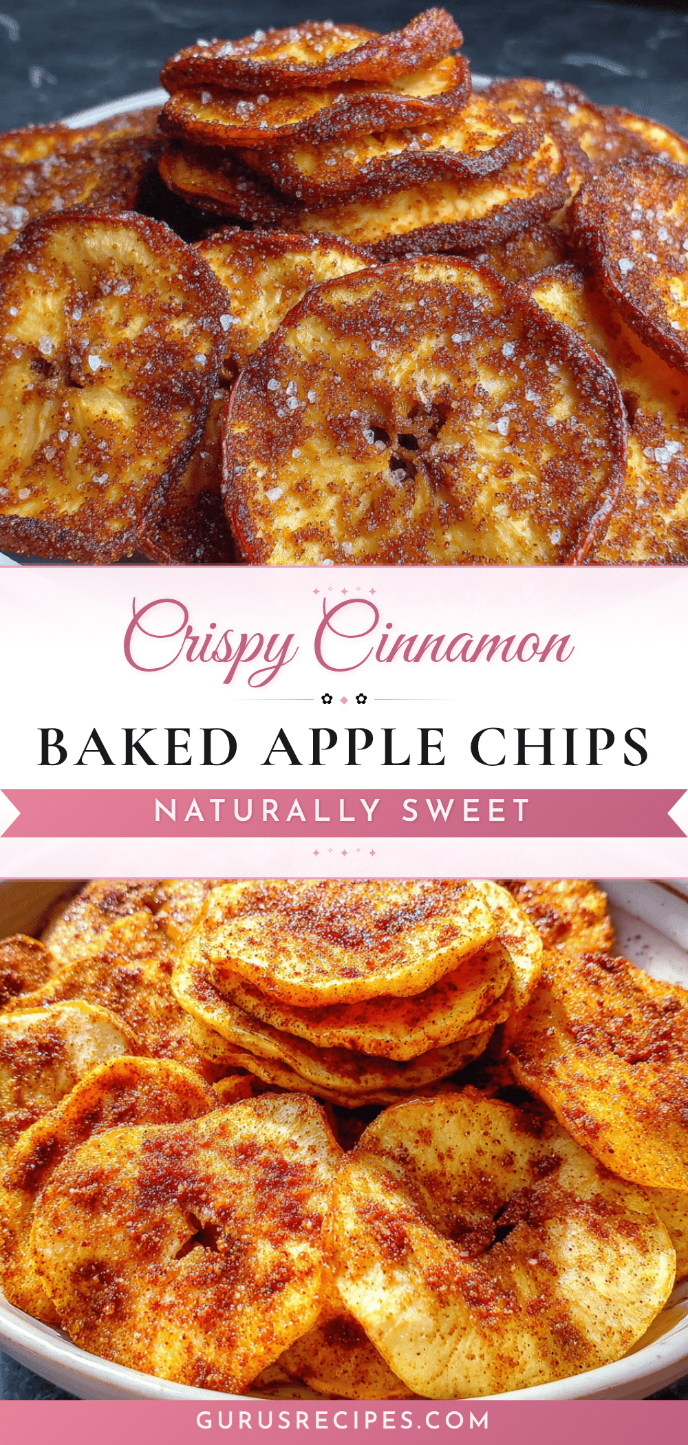 crispy no-sugar baked apple chips recipe