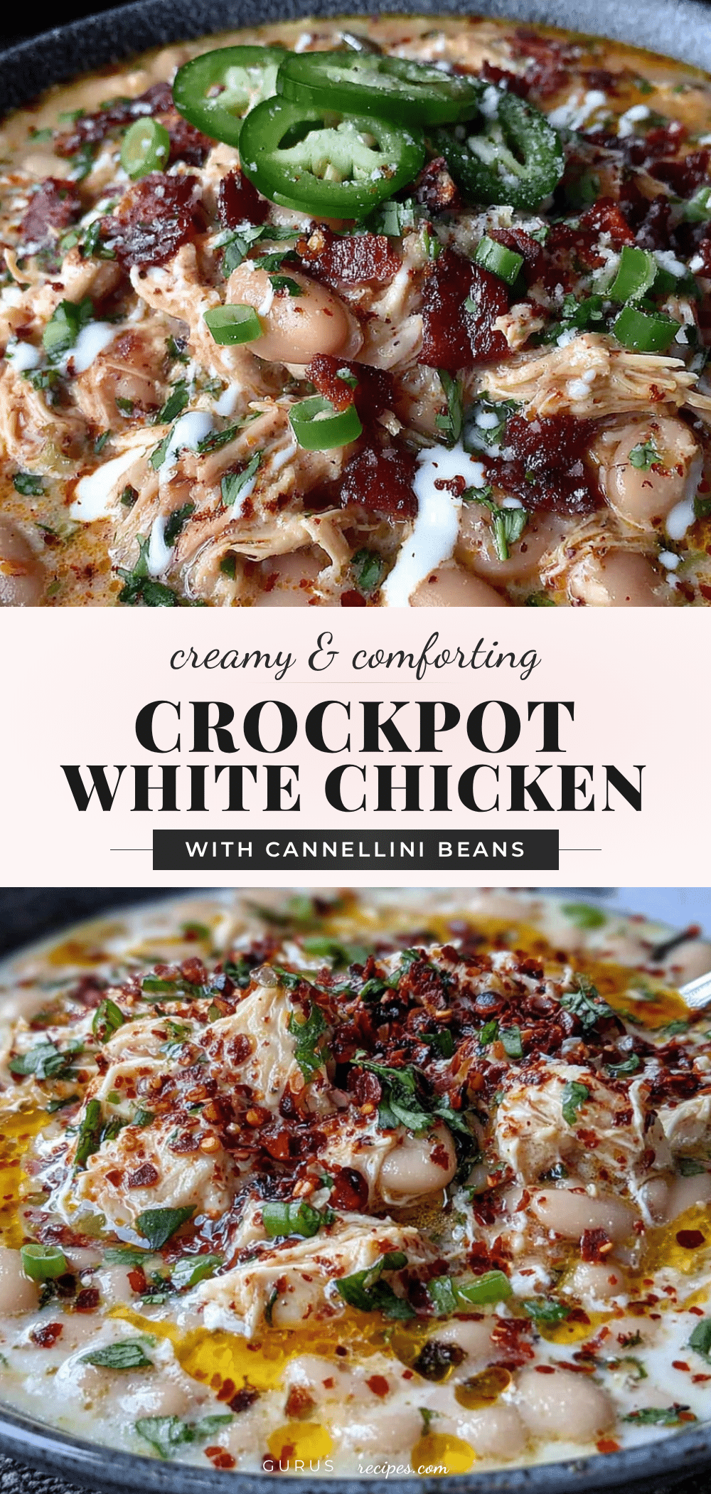 crockpot white chicken chili recipe