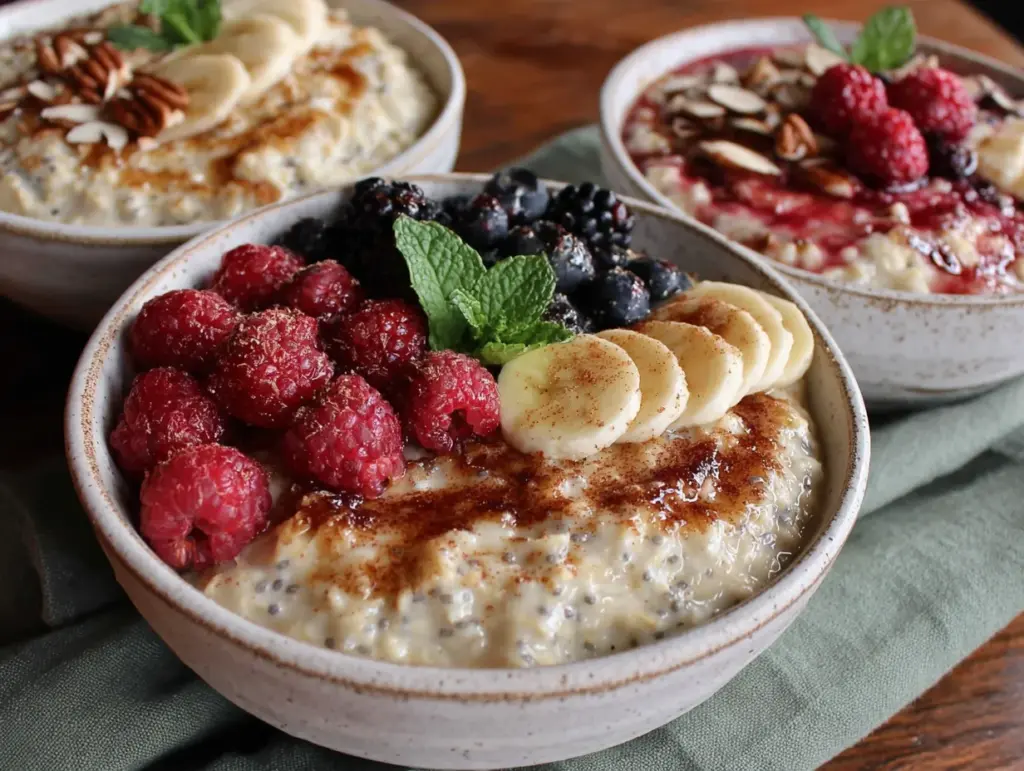 easy overnight oats with chia seeds - featured image
