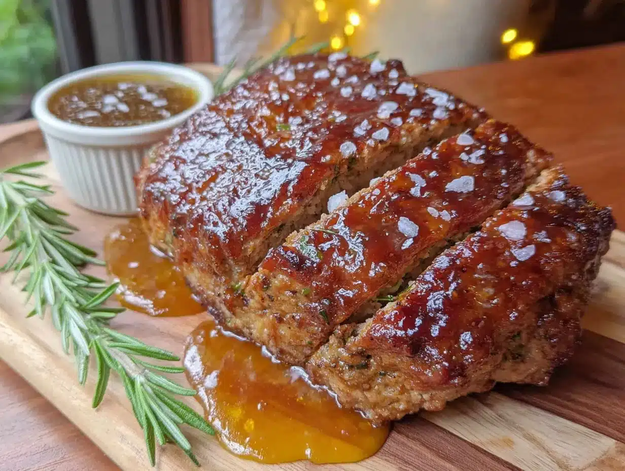 easy turkey meatloaf with brown sugar glaze preparation steps