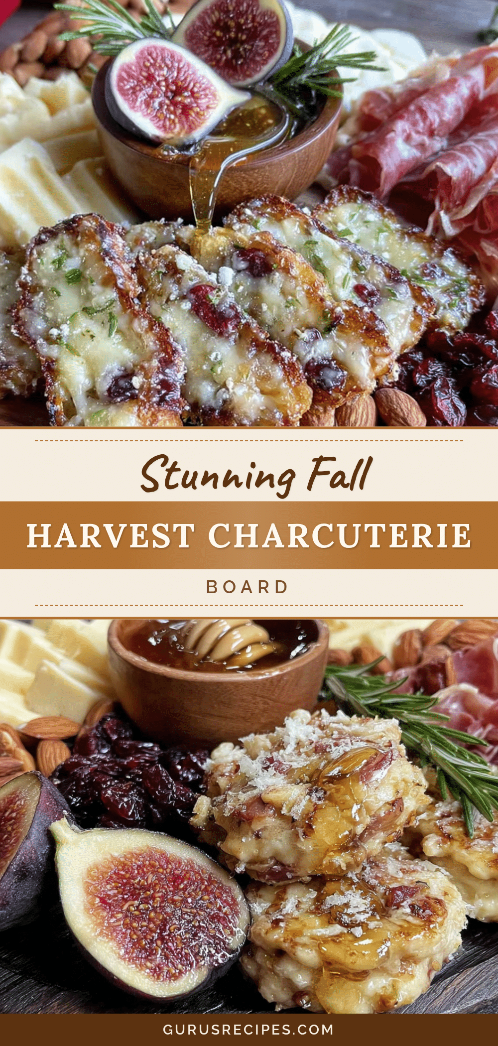 fall harvest charcuterie board with fig and honey recipe