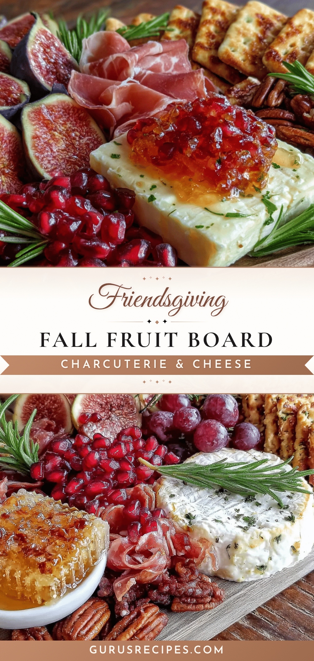 Friendsgiving Charcuterie Board with Fall Fruit recipe