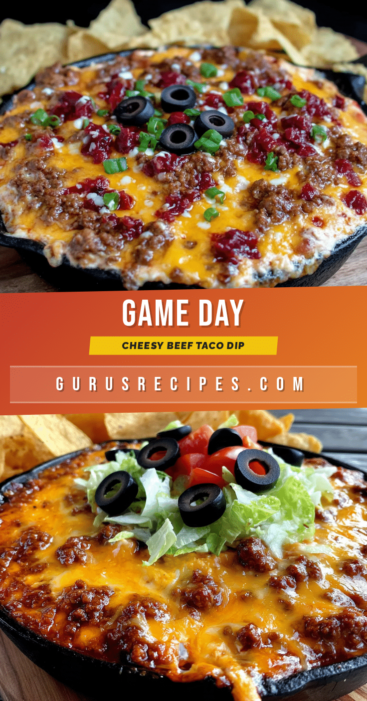 ground beef taco dip recipe