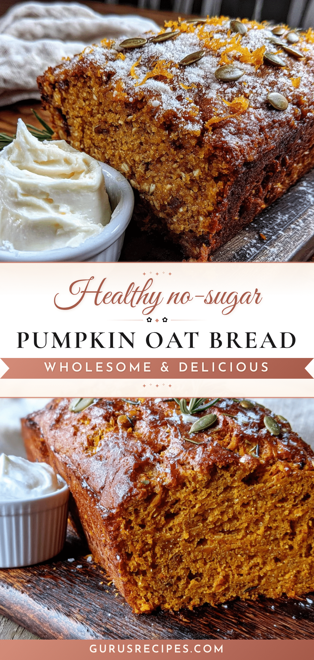 healthy pumpkin oat bread recipe