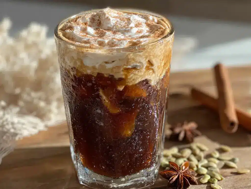 homemade pumpkin cream cold brew - featured image