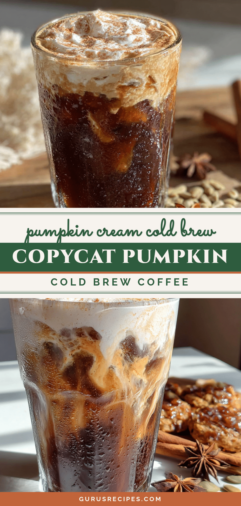homemade pumpkin cream cold brew recipe