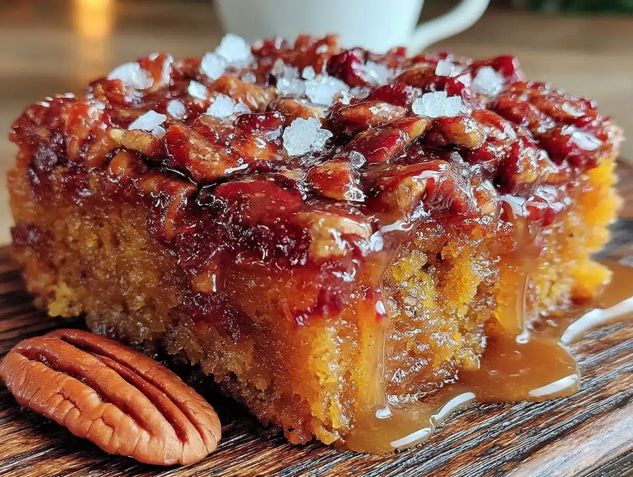 maple pumpkin dump cake preparation steps