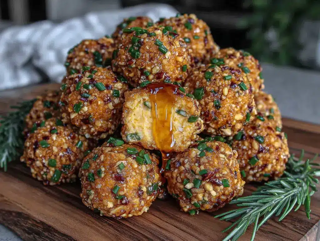 mini cheese ball bites - featured image