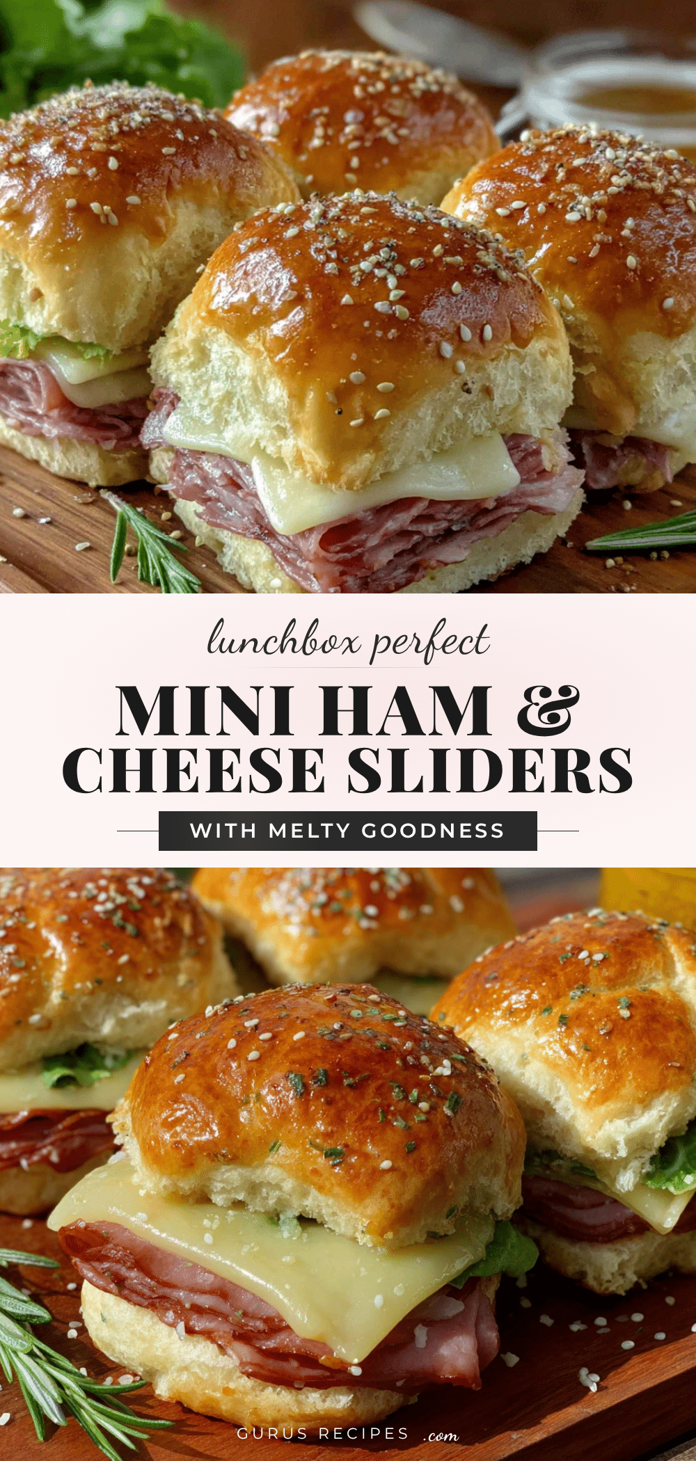 mini ham cheese sliders recipe