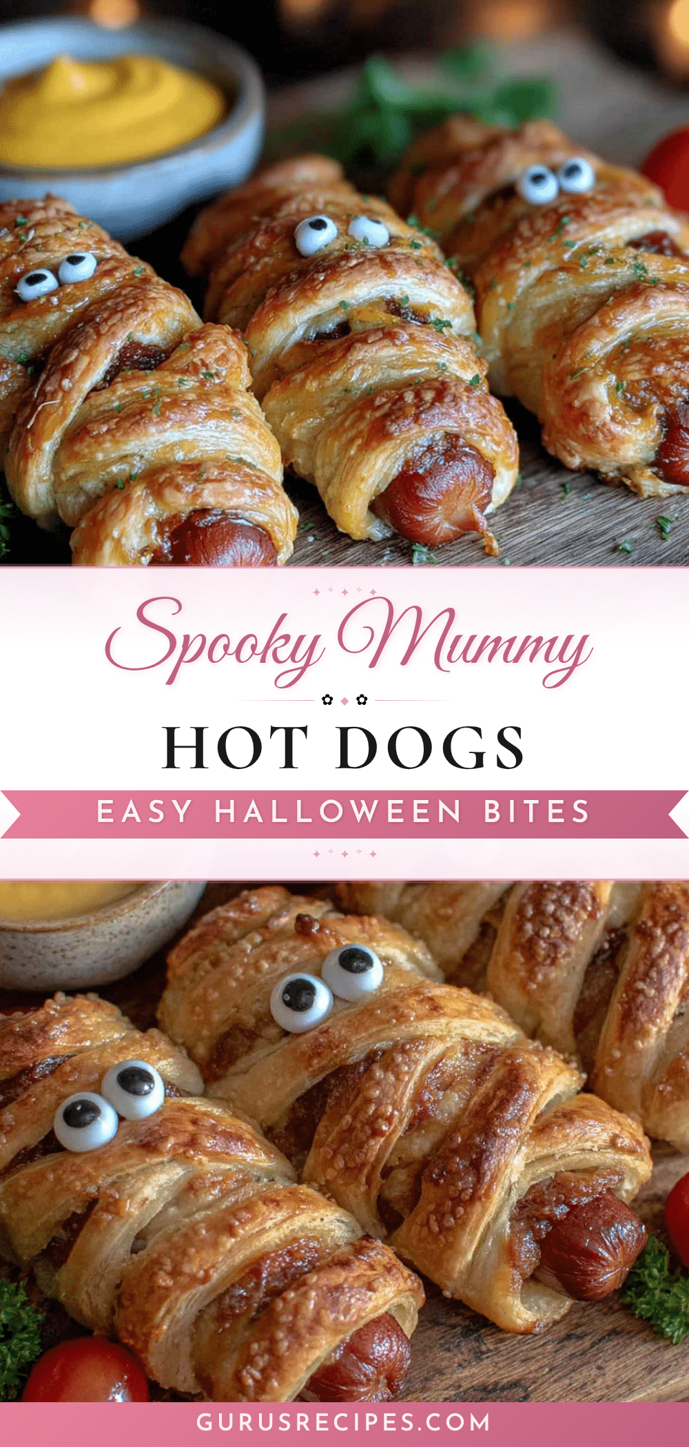mummy hot dogs recipe