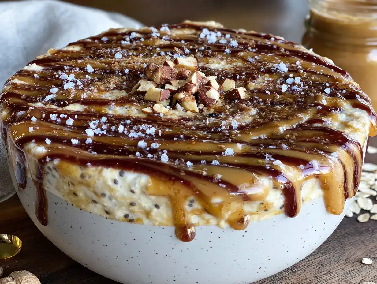 peanut butter overnight oats preparation steps