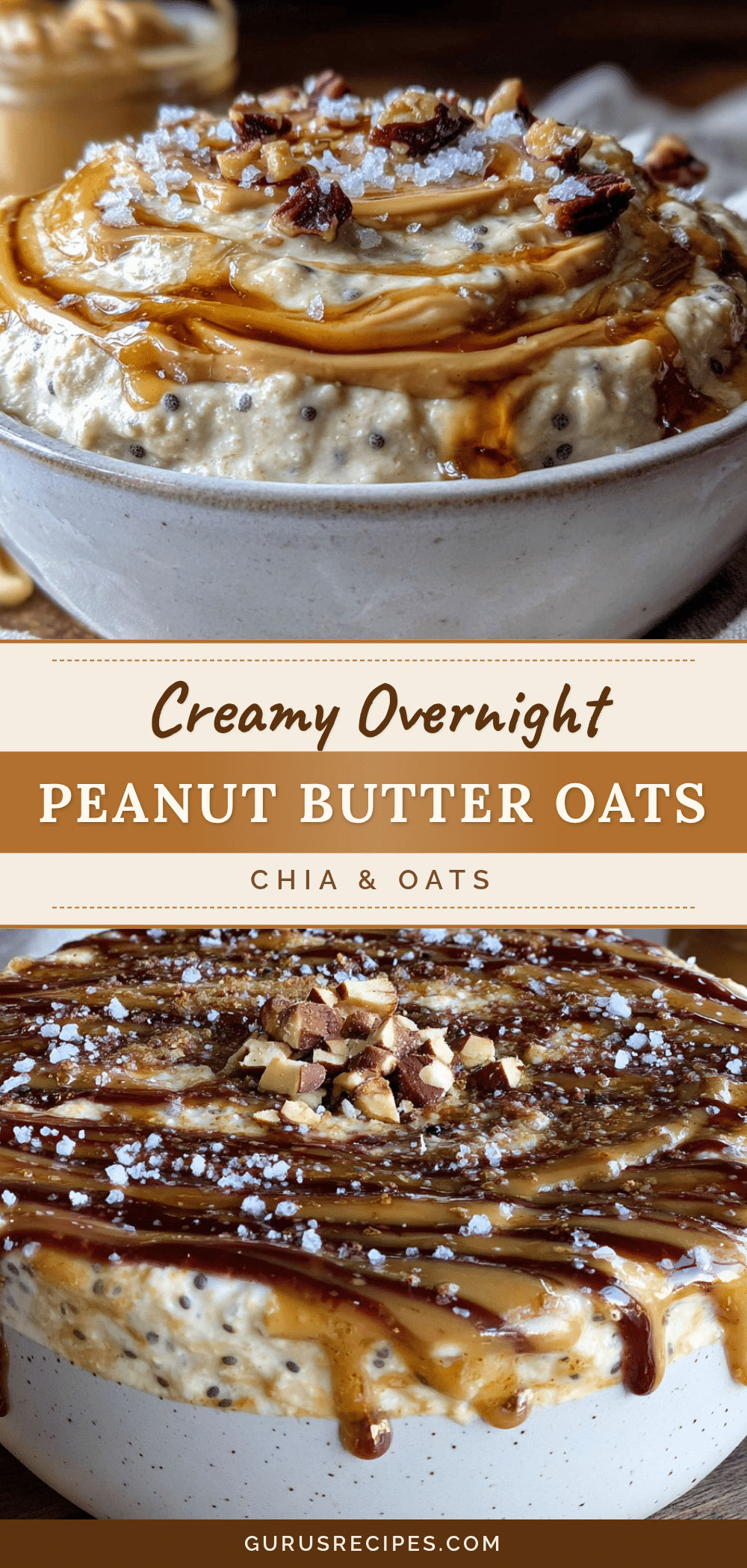 peanut butter overnight oats recipe